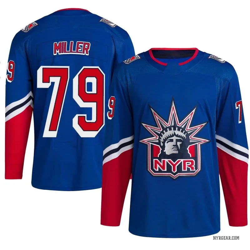 K'Andre Miller New York Rangers Adidas Primegreen Authentic NHL Hockey –